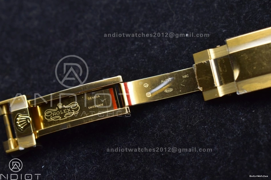 (Weighted) Oysterflex Sophisticated Edition Daytona on QF 126518 YG V6 Black Strap Best 807 Dial SH4131 1:1 1108